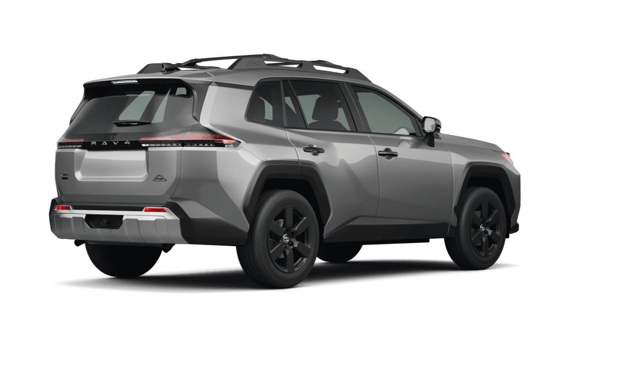 Toyota RAV4 Plug-in Hybrid - Back view Toyota RAV4 Plug-in Hybrid - Back view